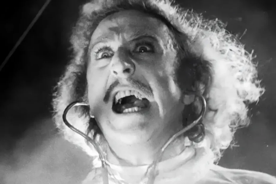 Frankenstein gritando