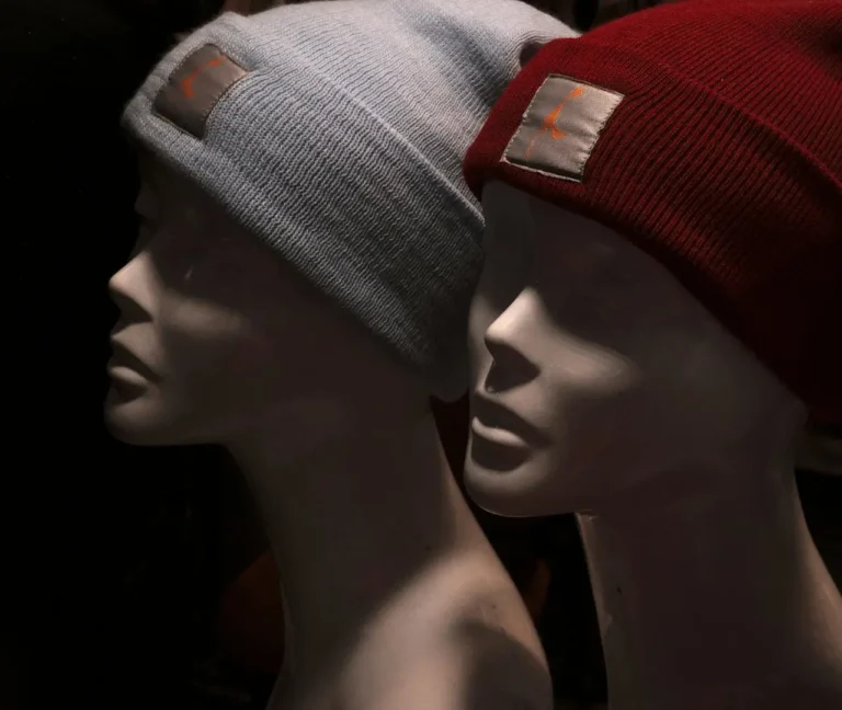 Gorros de lana de varios colores